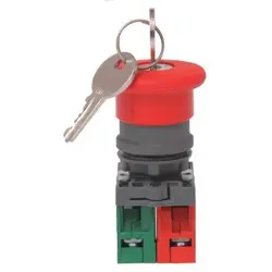 DAYTON EMERGNCYSTPPUSHBUTTN,NONILLM,RED,1NO/1NC 32UK35 DAYTON 32UK35 22 MM