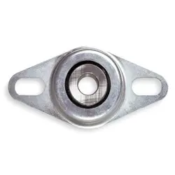 DAYTON 2 BOLT FLANGE BRG,RADIAL BALL,1/2IN BORE 4X727 DAYTON 4X727 044861005989