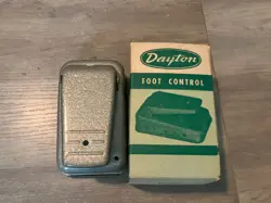 VTG. DAYTON 2X541 FOOT CONTROL PEDAL
