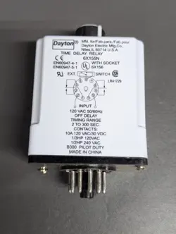 DAYTON 6X155N RELAY *NEW OLD STOCK*