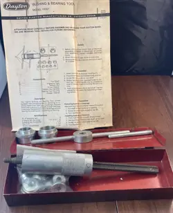 DAYTON 1X351 BUSHING & BEARING TOOL SET