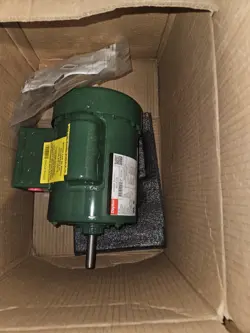 DAYTON 4LW95 MOTOR, 3 PH, 1 1/2 HP, RPM1725, 208-230/460 V,145T FRAME,WATTRIMMER