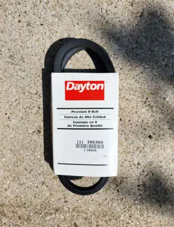 DAYTON 3X636 B42 V-BELT, 45