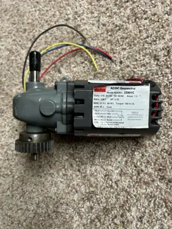 DAYTON MODEL 2Z801C AC/DC GEAR MOTOR 115V TESTED