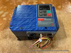 USED DAYTON AC INVERTER 3HX77 2HP 3PHASE FREE SHIPPING