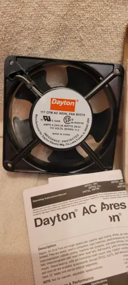 DAYTON COOLING FAN 6KD75