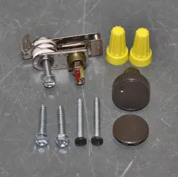 MARLEY THERMOSTAT 58132001000 & KNOB KIT 12052069001, FOR DAYTON HEATER 2HAC4