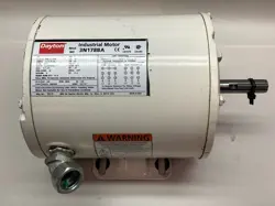 DAYTON,3N178BA,3-PHASE INDUSTRIAL AC MOTOR 1 HP 208-230/460V 3450RPM