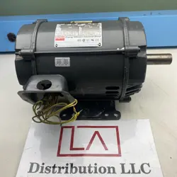 USED DAYTON 5 HP ELECTRIC AC MOTOR 208-230/460V 3495 RPM 3 PH 182T FRAME 3KW36A