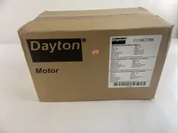 DAYTON ELECTRIC MOTOR 1/3 HP 6K778K