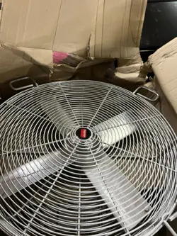 DAYTON 13F052 TRANSFORMER FAN,115/230V,24 IN.,6800  NEW