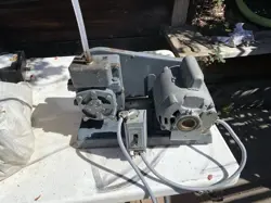 WELCH DUO-SEAL 1400 BELT DRIVE ROTARY VANE VACUUM PUMP 1/3