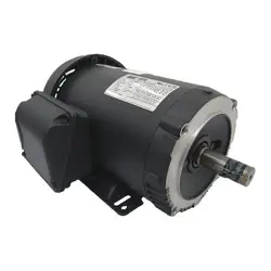 DAYTON 36VF85 THREE-PHASE GENERAL PURPOSE MOTOR, 1 HP, 143/5TC FRAME, 230/460V