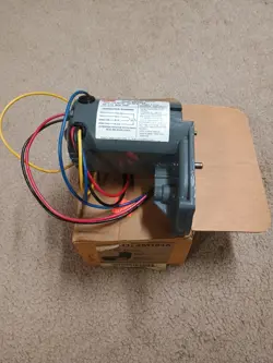 DAYTON 2M184 AC-DC MOTOR 1/15HP, 115V