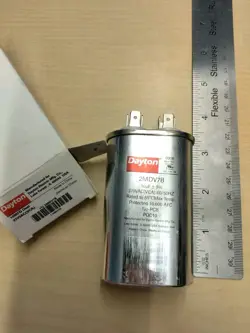 BRAND NEW DAYTON RUN CAPACITOR 10MFD 2MDV7B 2 MDV7B 370V OVAL 10 MICROFARAD