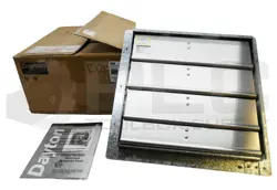 NEW DAYTON 1HLA3C SHUTTER MOUTED EXHAUST FAN 16