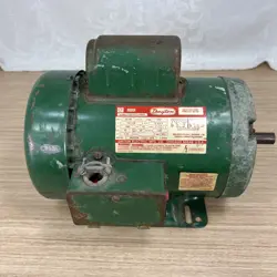 DAYTON 1 HP 1725 RPM 115/230 5/8” SHAFT ELECTRIC MOTOR MODEL 6K727N FARM DUTY