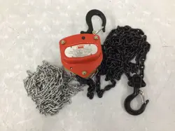 DAYTON - 817PD1 MANUAL CHAIN HOIST 500 LB LIFTING CAPACITY 10 FT LIFT LG