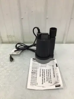 DAYTON - 2VAN7 PLUG-IN UTILITY PUMP 1/4 HORSEPOWER 30 GPM