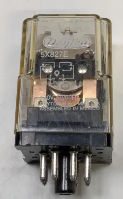 DAYTON 5X827E 12A 120V OCTAL RELAY