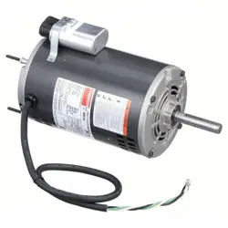 DAYTON 5BE66 MOTOR, 1 SPEED, OPEN AIR-OVER, RING/STUD MOUNT, 1/2 HP, 115/230V AC