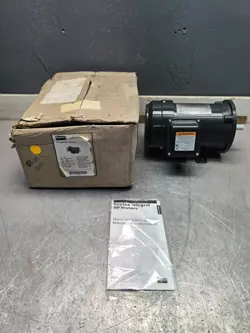 DAYTON 3/4HP INDUSTRIAL MOTOR 3PH 208-230/460V 1720RPM KEYED NEW IN BOX !!