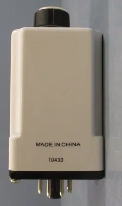 DAYTON 1EGD1 TIME DELAY RELAY 120VAC/30VDC 10A
