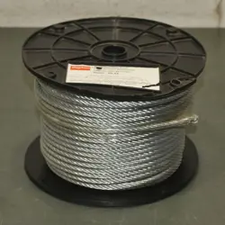 DAYTON WIRE ROPE 1DLA4, 1/4