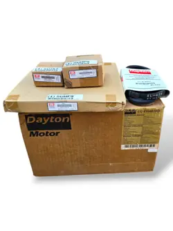 POWER TRANSMISSION SET DAYTON MOTOR+SHEAVE+BUSHING+VARIABLE-PITCH SHEAVE+V-BELT