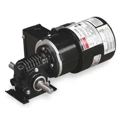 DAYTON 1L533 AC GEARMOTOR, 20 IN-LB MAX. TORQUE, 157 RPM NAMEPLATE RPM,