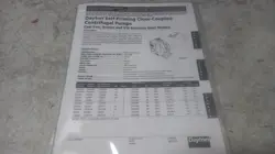 MAX RPM 115/208-230VAC