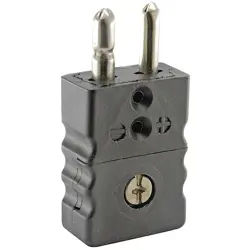 DAYTON 36GL01 THERMOCOUPLE PLUG,J,BLACK,STANDARD