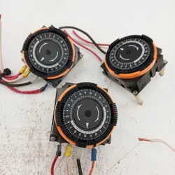 3X DAYTON 24 HOUR TIME SWITCH 2A517 120V 20A E22110 63414 TIMER DRIVE MODULE