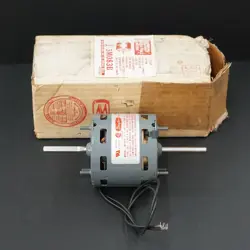 DAYTON 3M083B ELECTRIC MOTOR, 1550 RPM, 1/20 HP, 115VAC, RING/STUD MOUNT
