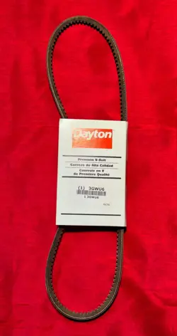 DAYTON 3GWU6 AX39 COGGED V-BELT, 41