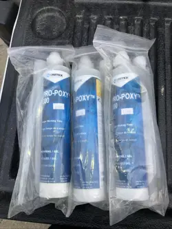 3 TUBES OF DAYTON SUPERIOR PRO POXY ANCHORING GEL 275ML