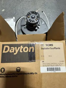BRAND NEW DAYTON INDUCED DRAFT BLOWER 5C089 SHADED POLE 120V