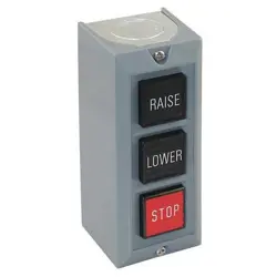 DAYTON 20C798 PUSH BUTTN CNTROL STATN,RAISE/LOWER/STOP