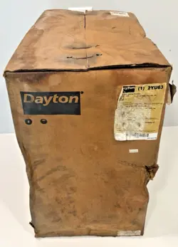 2YU63 - DAYTON ELECTRIC UTILITY HEATER - 480V, 5 KW, 3PH, 24V CONTROL VOLTAGE
