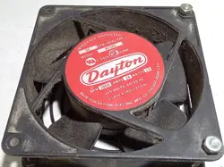 DAYTON AXIAL FAN MODEL 4C548 13W 115V 60/50 HZ 1800 RPM (E1D5)