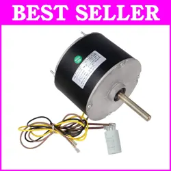 LOW NOISE 1/4 HP CONDENSER MOTOR - COMPATIBLE WITH CARRIER, BRYANT, DAYTON