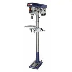 DAYTON 40PM17 RADIAL FLOOR DRILL PRESS, BELT DRIVE, 1/2 HP, 120V AC V, 33 IN