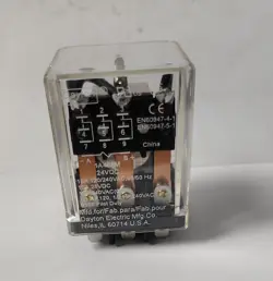 DAYTON 1A488M RELAY 11 PIN SQUARE
