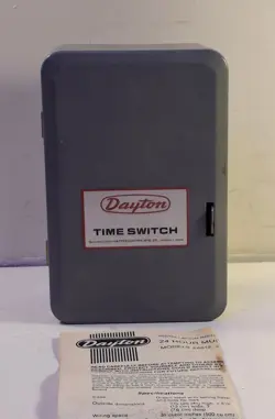 1 NEW DAYTON 2A512 PROGRAM TIME SWITCH NNB ***MAKE OFFER***