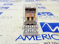 DAYTON 5X841F RELAY 120V WITH BASE