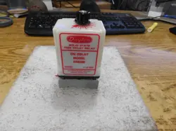 DAYTON MODEL:  5X828E SOLID STATE TIME DELAY RELAY WITH BASE
