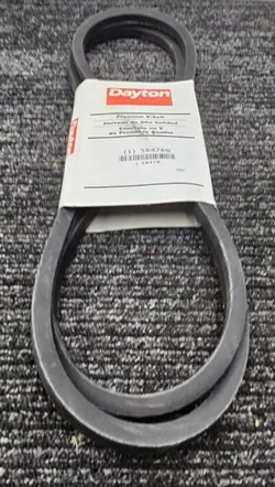 (QTY 2) DAYTON 5X476G V-BELT, 21/32