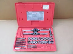 DAYTON 4X575A MECHANICS TAP & DIE SET (MISSING PIECES) MADE IN USA