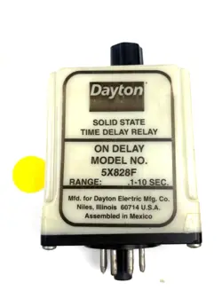 DAYTON SOLID STATE TIME DELAY RELAY 5X828F