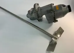 DAYTON 32V125 DRUM MIXER,1/2 HP AIR SS FOLDING MIXING PROP PNEUMATIC AM410
